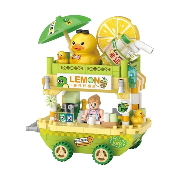 Loz Micro Block Limonata Arabası LZ8856 310 Parça Blok Oyuncak