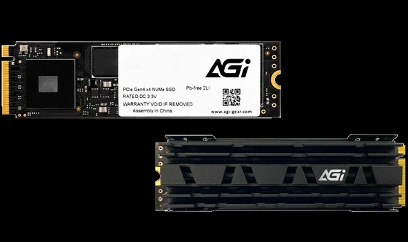 AGI 2 TB NVMe M.2 SSD 7400MB/s Okuma / 6700MB/s Yazma Fiyatları